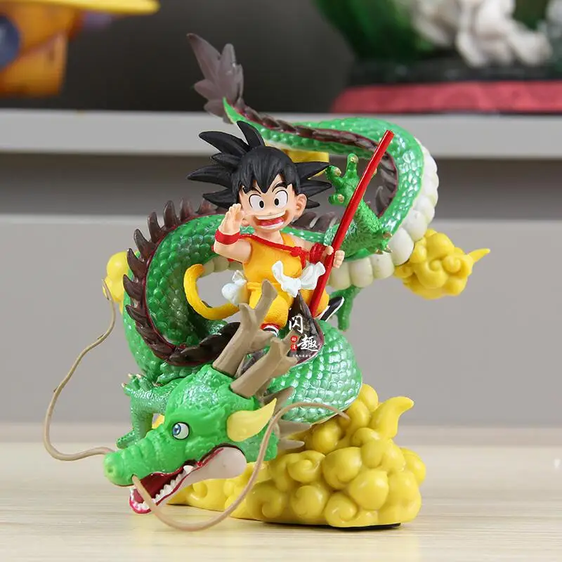 Figura de Anime de Dragon Ball Gk Bye Goku, modelo de muñeca de Pvc, adornos, colección de figuras de Anime, decoración para juguetes de regalo, 14cm