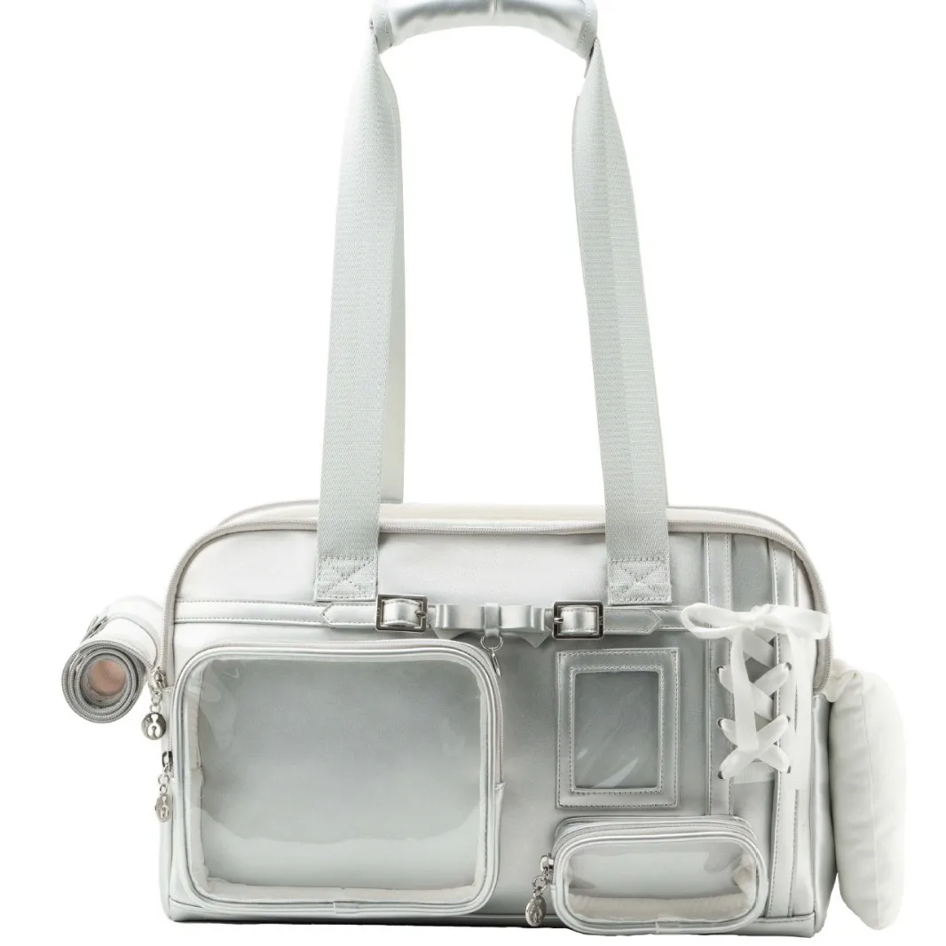 

Go out portable small dog shoulder handbag