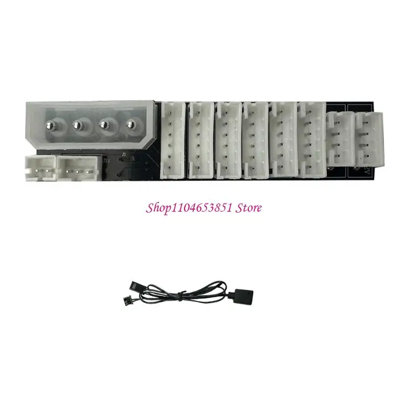 Case ARGB Controller For 6 Fan And 2 LED Strips With Easy Setups Design