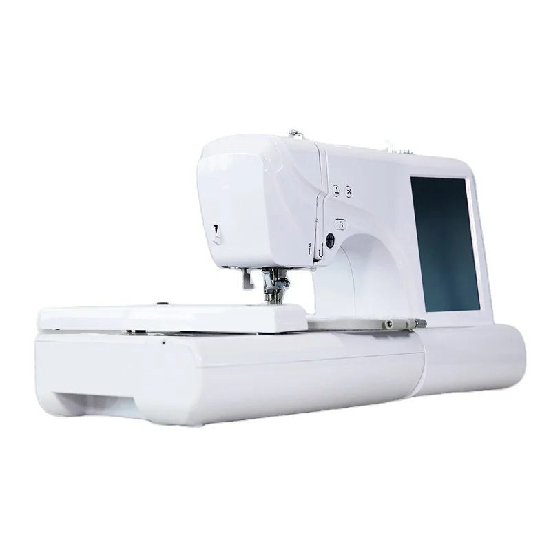 Home micro computer embroidery sewing machine HD screen features full price concessions