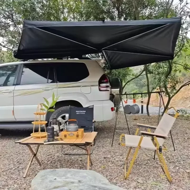 New Arrival Free Standing Truck Roof Top Awning for Pickup Tent with UTE Tray Canopy for Dual Cab 270°
