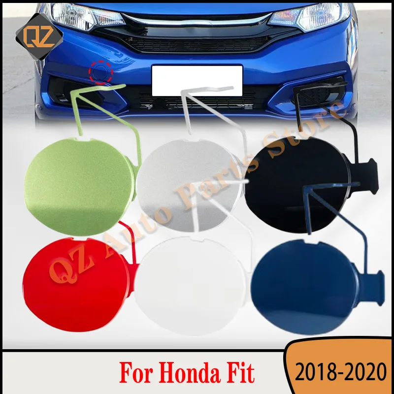 

71104-T5H-H500 Front Bumper Tow Hook Cap Towing Eye Cover For Honda Fit 2018-2020 Car Front Bumper Tow Hook Cover Cap Towing Eye