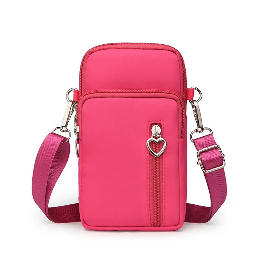 Handytasche - Damen-Umhängetasche - kleine Sommertasche für Mobiltelefone - Taschenbörse für Hände und Handgelenk – Detail 17