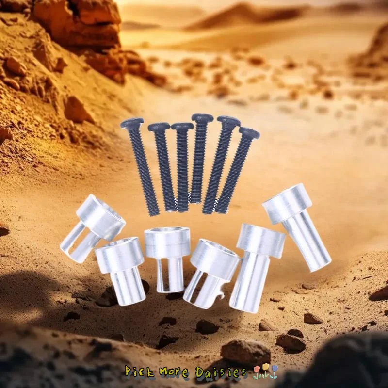 1 Set Staffe di sollevamento per ruota grande scala 1/12 MN82 MN82S Miglioramenti guscio in metallo