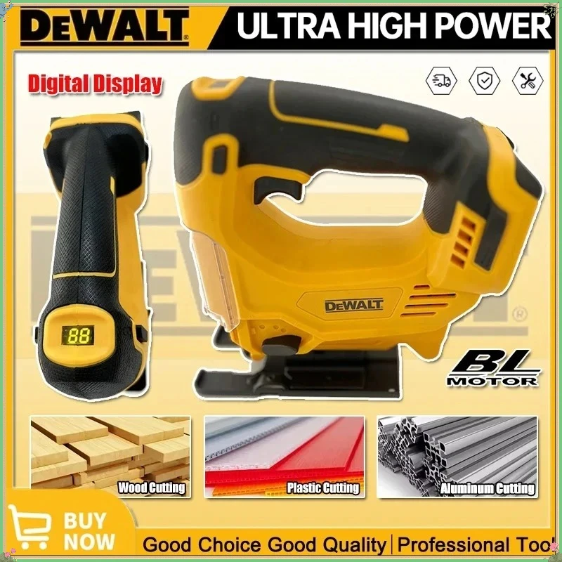 

Dewalt Brushless Compatible Cordless Portable Jigsaw Electric Woodworking Tool Multi-Function Design Powered Cuttin Tool