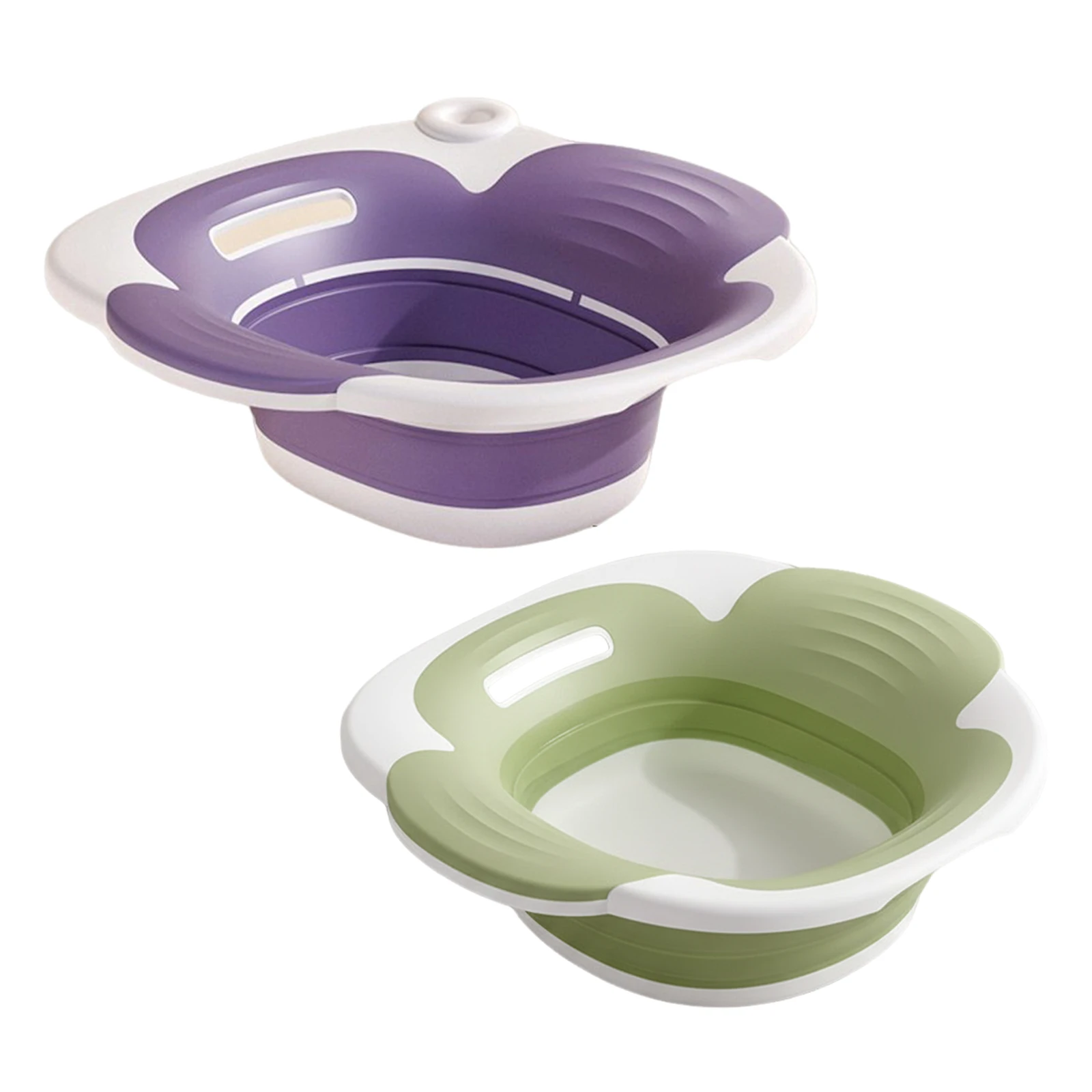 Foldable Sitz Bath Basin Ergonomic for Toilet Care Hemorrhoid Relief Basin Portable Perineal Soak Tub for Women Men