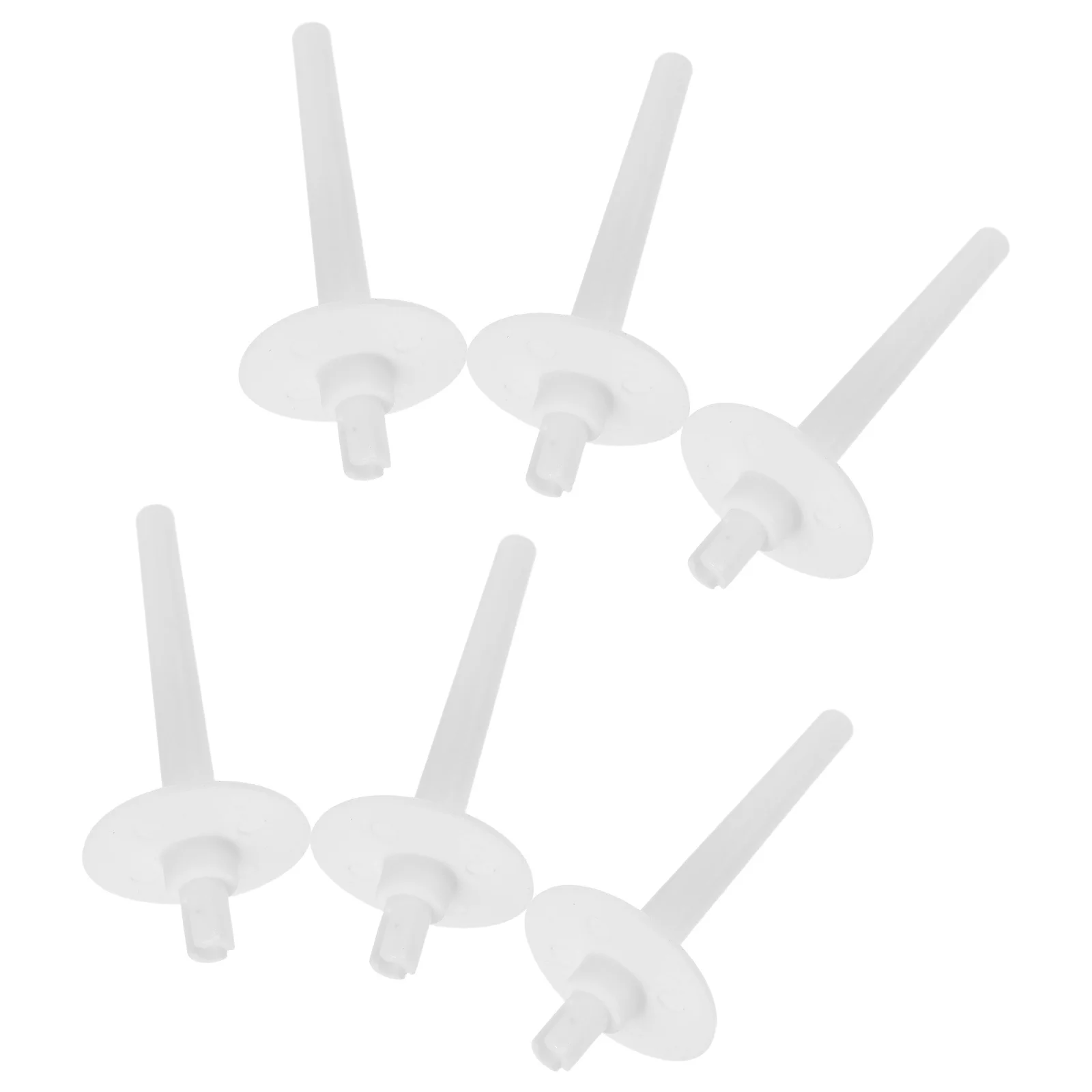 6pcs Sewing Machine Thread Holder Stand Replacement Spool Auxiliary Pin For Stable Stitching Plastic Spool Pin Cap Set