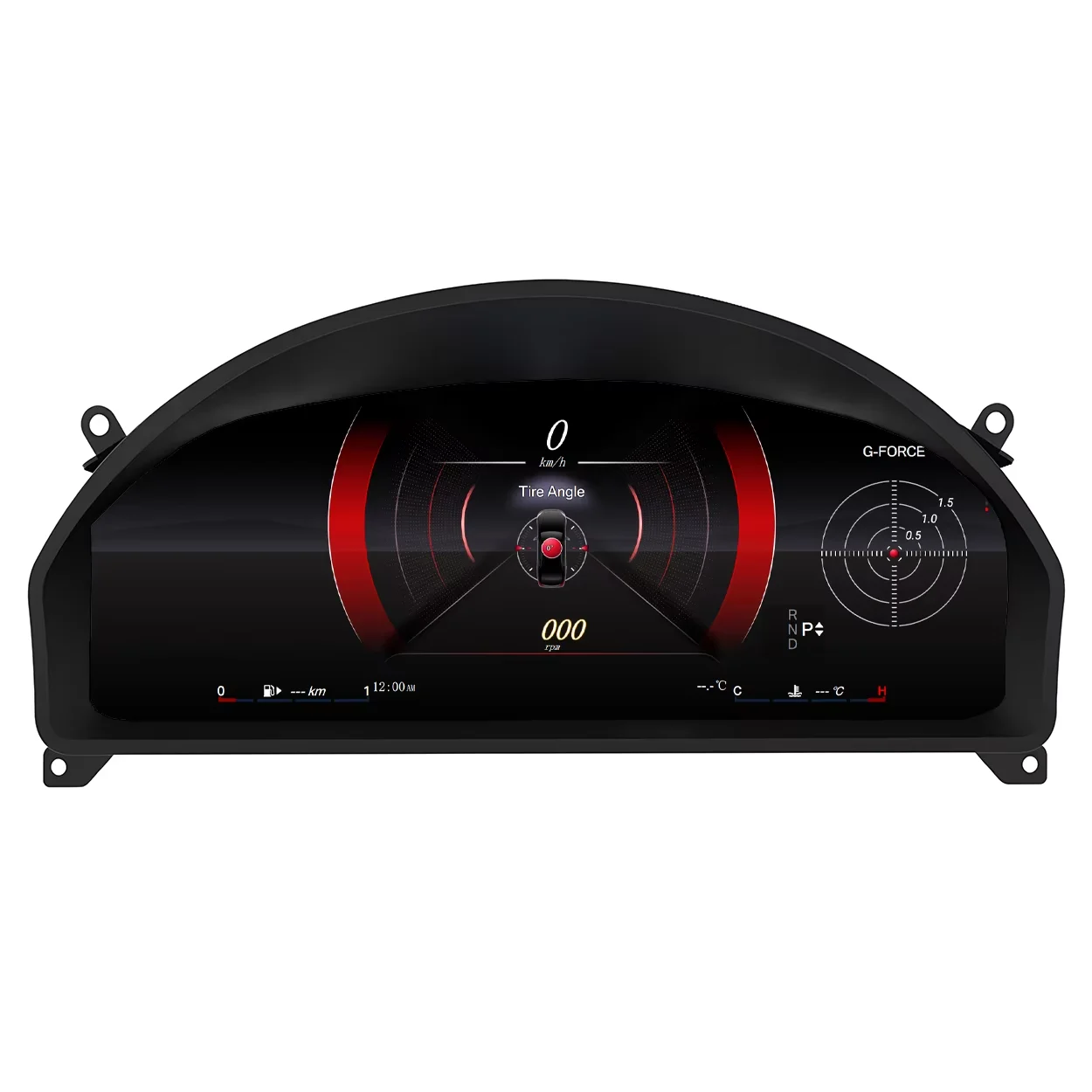 العنقودية لمرسيدس بنز C-Class W204 NTG4.0 2008-2011 عداد السرعة لوحة القيادة مقياس سرعة الدوران الرقمي الظاهري قمرة القيادة LCD أداة