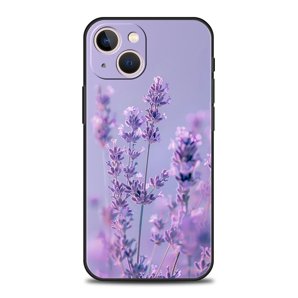 Flower Phone Case for iPhone 16 15 14 13 12 Pro Max 11 Pro Max 7 8 Plus XS XR Shockproof Silicone Soft Shell Fundas Capas Bags – Detail 4