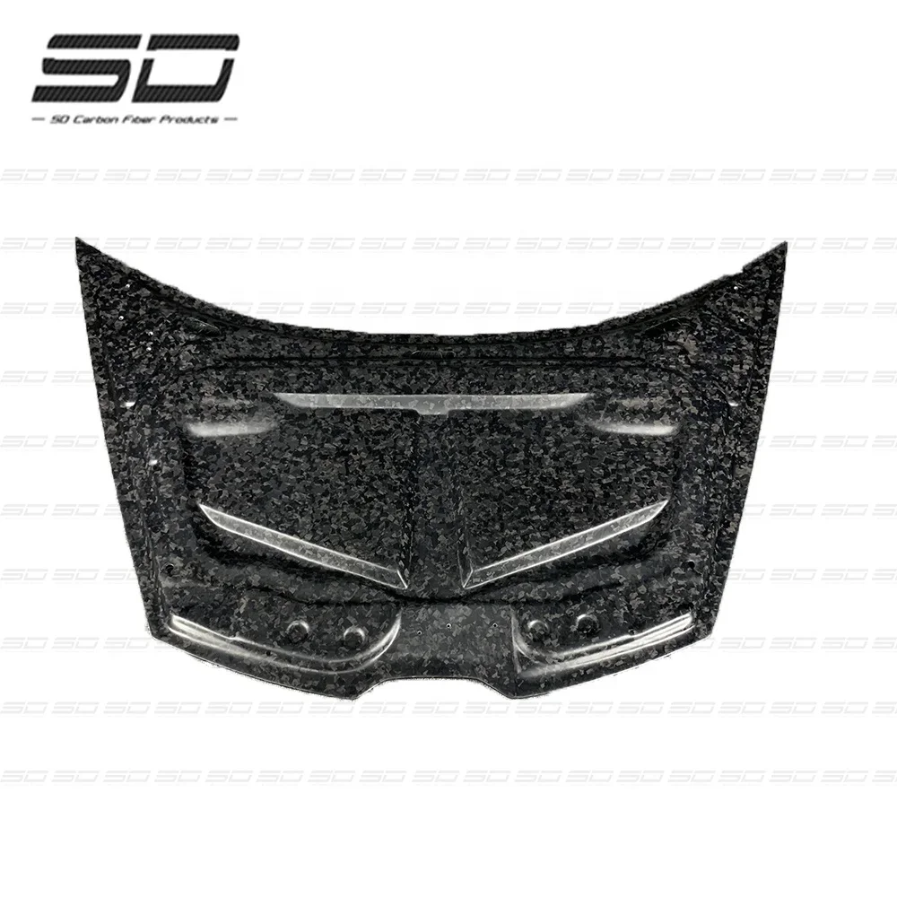 1016 Style Forged Carbon Fiber Engine Hood Bonnet For Lamborghini Huracan Lp610 Lp580 2014-2018