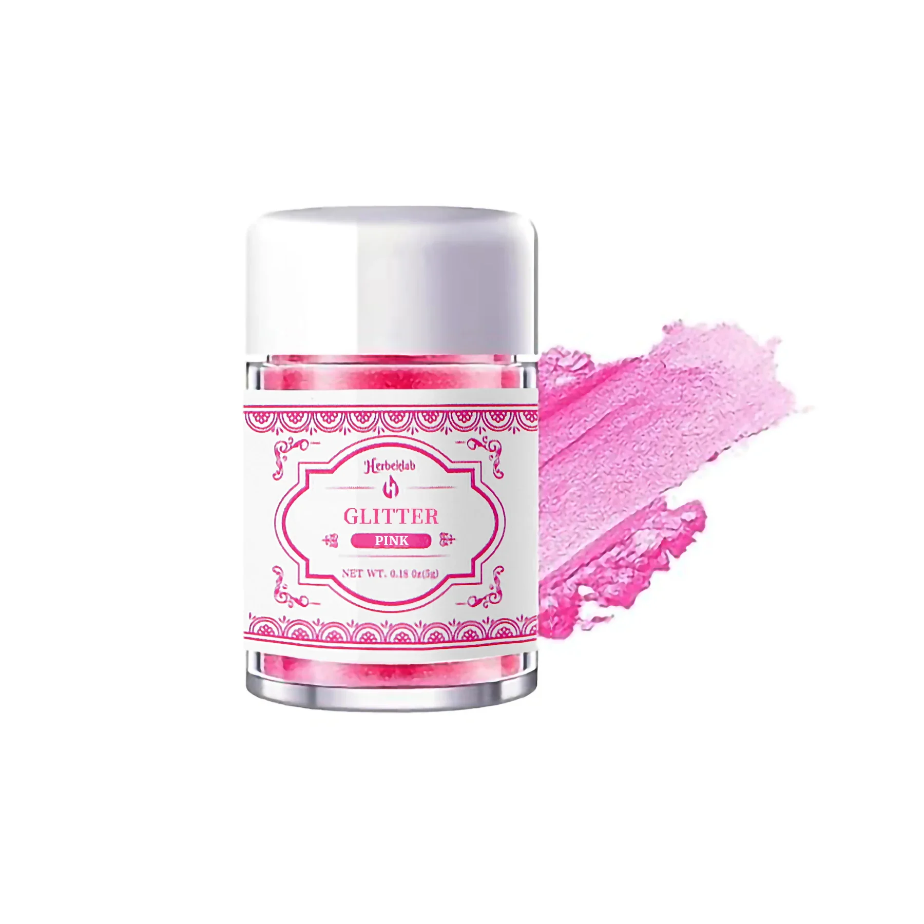 Rainbow Glitter,Iridescent Pink Sprinkles Cake Decorating Supplies,Cupcakes Cookies Drinks Easter Women's Mother's Decorations