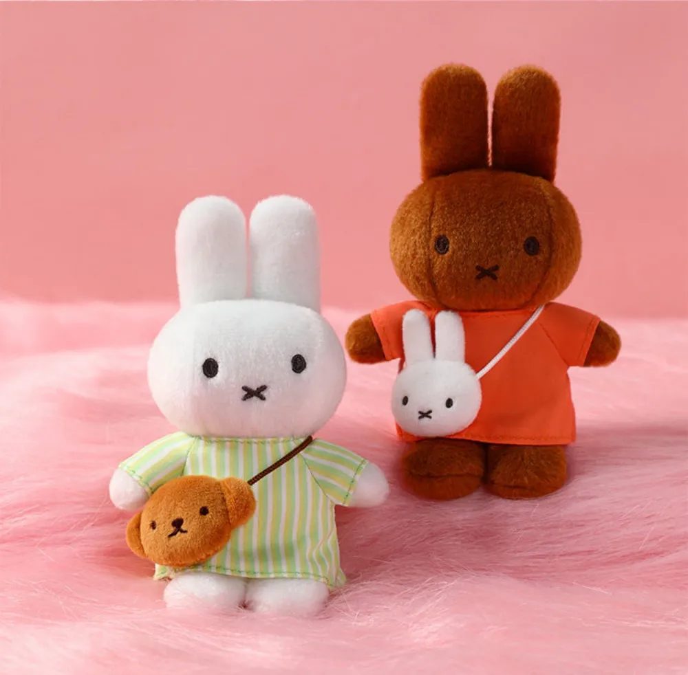 Original Blind Box Kawaii New Miffy Mini Bag Series Pendant Cute Doll Keychain Pendant Decoration Couple Gift Figure Doll Toy
