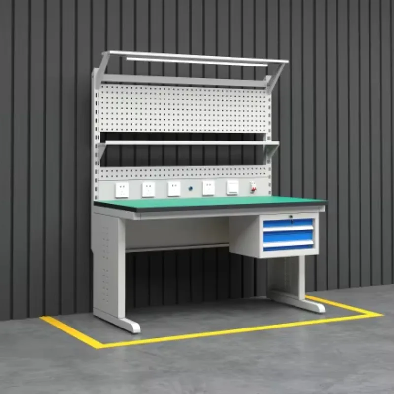 

Anti-static heavy duty steel workbench for modern laboratory industrial schools