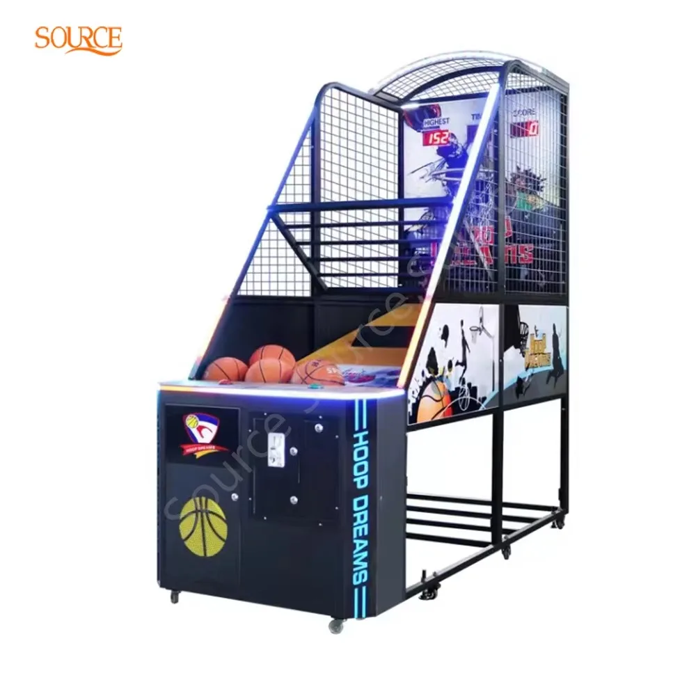 New Design Indoor Sport Shoot-Out Arcade Basketball Game Coin-Operated for Racing Game Centers