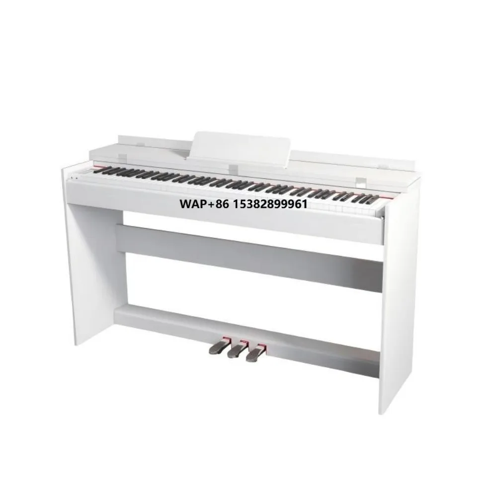 

Preferential Upright Digital Piano 88 Key with 3 Pedals Weighted Keys Built-In Speakers for Home Practice