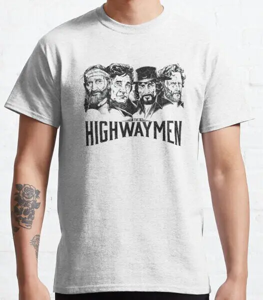 The Highwaymen Band Retro Shirt Silver Stallion Kris Kristofferson