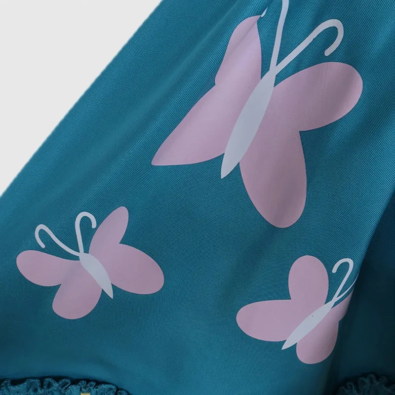 Disfraces de Cosplay humano Fluttershy de Anime, uniforme de juego de rol de vestido y peluca, traje de fiesta de Carnaval de Halloween para mujeres