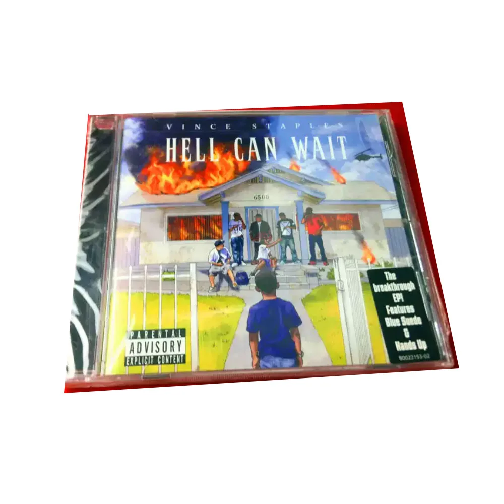 

Компакт-диск Винс Скобы Ад может Почекай. Персонализированные холодными ритмами, острые тексты песен по социальному выпуске (ограничение на уличной жизни, дилеммаство)