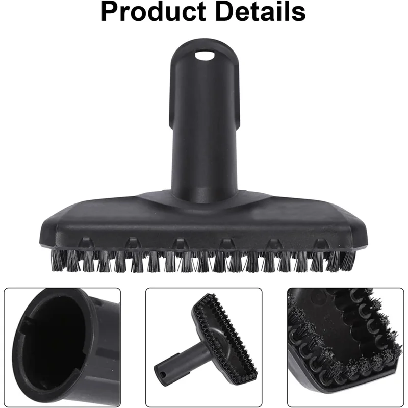 Steam Mop Pinsel Kopf Ersatz Kleine Runde Bürsten Forkarcher Sc1 Sc2 Sc3 Sc4 Sc5 Hand Dampf Reiniger-A58E