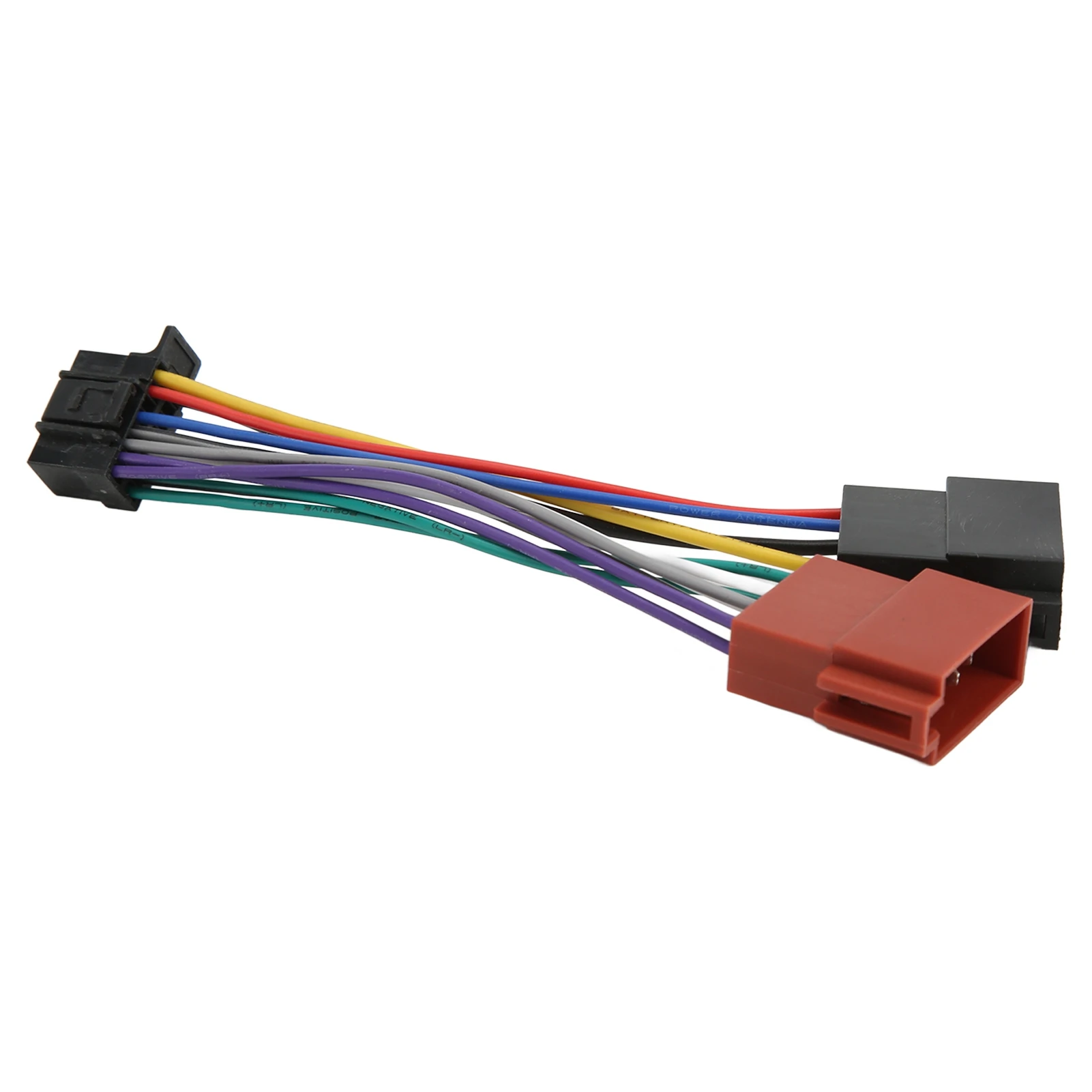 Adapter wiązki przewodów radia stereo ISO, zamiennik złącza wiązki przewodów do nowych Sony JVC