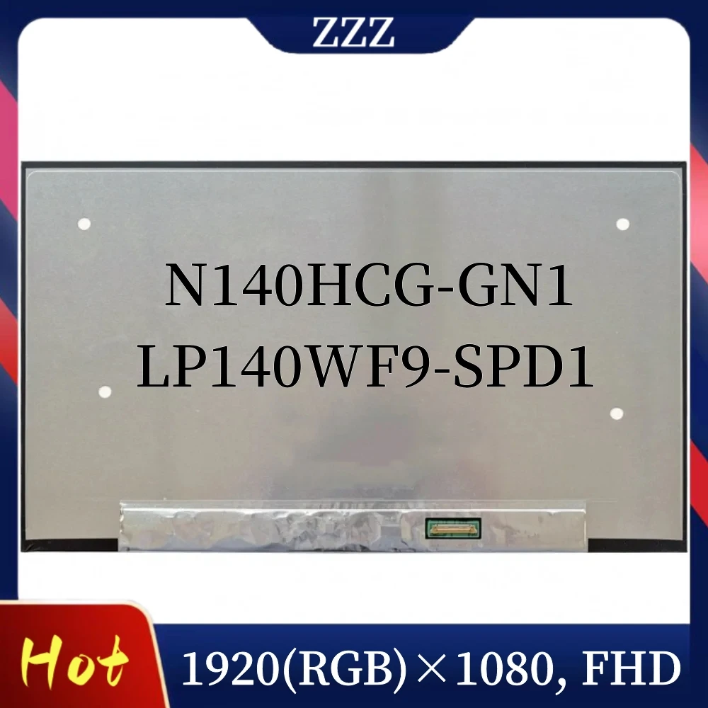 

N140HCG-GN1 LP140WF9-SPD1 14 inch laptop replacement IPS LED LCD SCREEN PANEL DISPLAY Matrix FHD 1920x1080