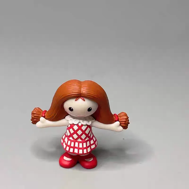 Rudolph The Red-Nosed Reindeer Model Christmas  Atmosphere Decoration for Children Figure Toys