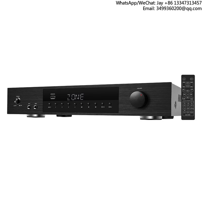 

High Power D Class 4-Zone 8-Channel Multi-Zones Digital Audio Amplifier Connect Ceiling Speakers