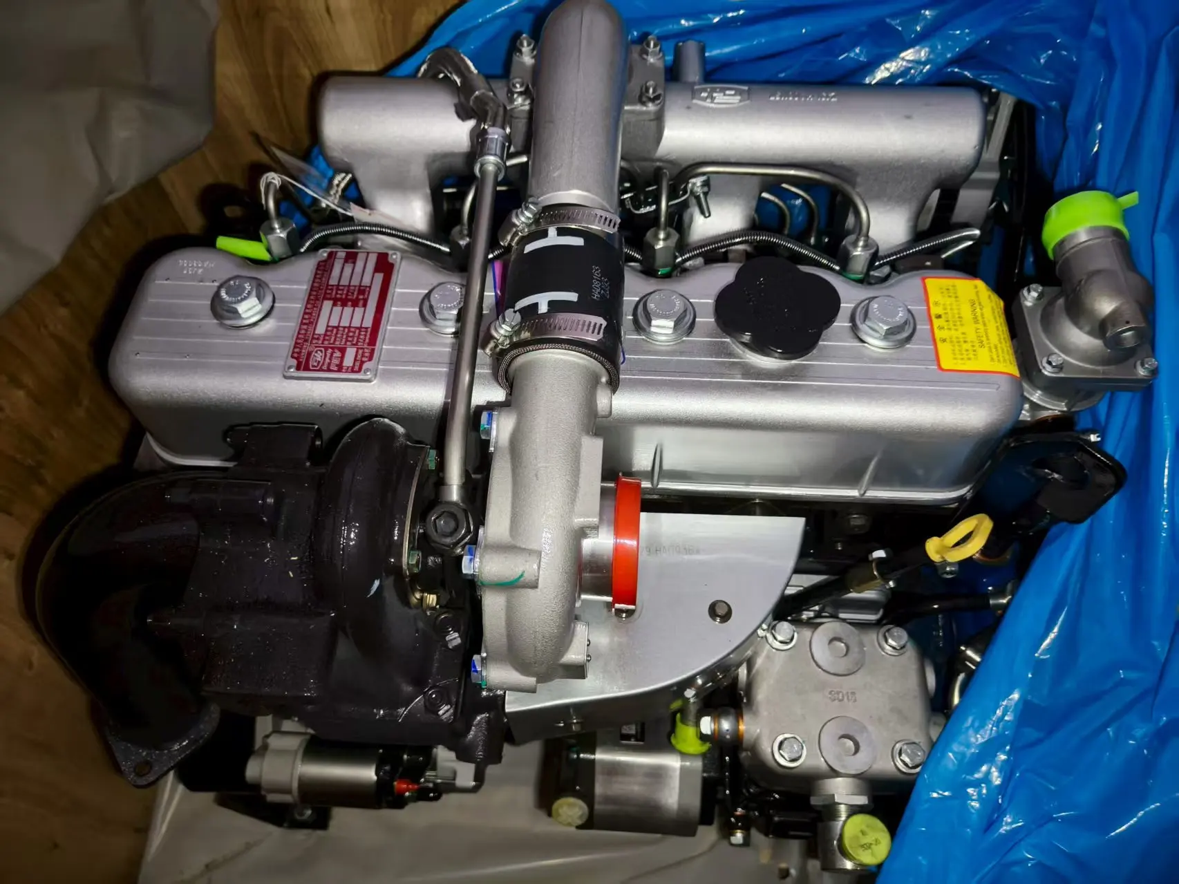 YN38GBZ High Quality Air-Cooled 4 Stroke Diesel Engine Electric Start Water-Cooled Euro 4 Yunnei Machinery Engine Assembly