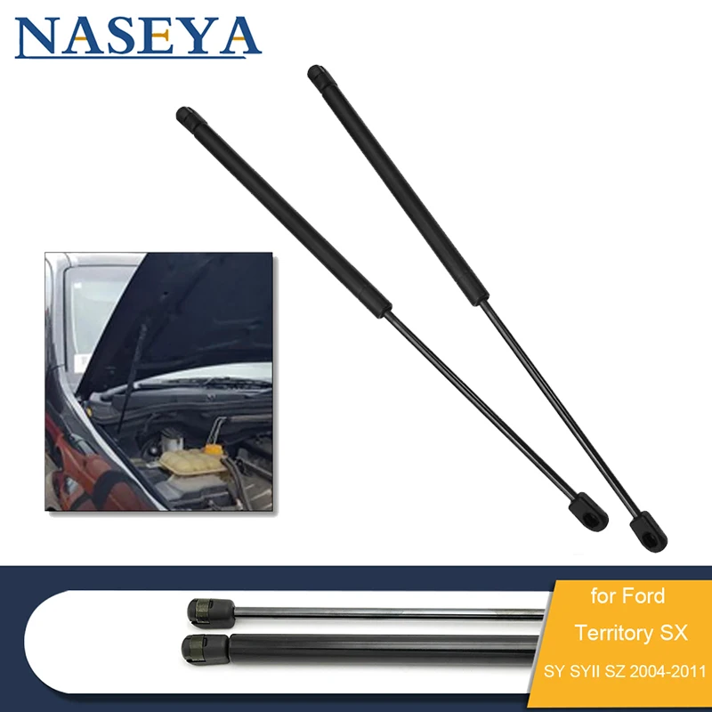 

2Pcs/set For Ford Territory SX SY 2004 2005 2006 2007-2011 Car Bonnet Hood Lift Supports Spring Shock Gas Struts Car Accessories