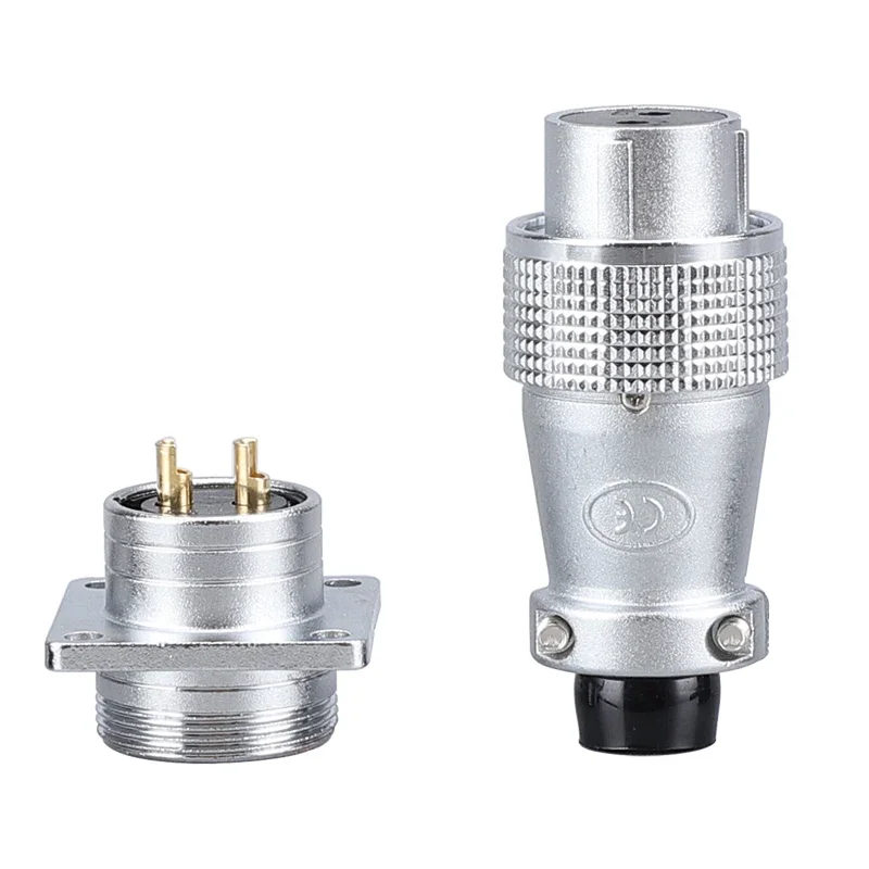 P28 aviation connector plug socket 2/3/4/5/7/10/12/14/16/19/20/24pin male female butt joint Circular connector rear nut socket