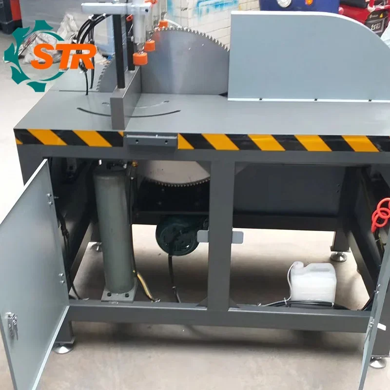 STR Multi Angle Aluminum Profile V Circular Saw Corner Brackets Tube  Cutting Machine