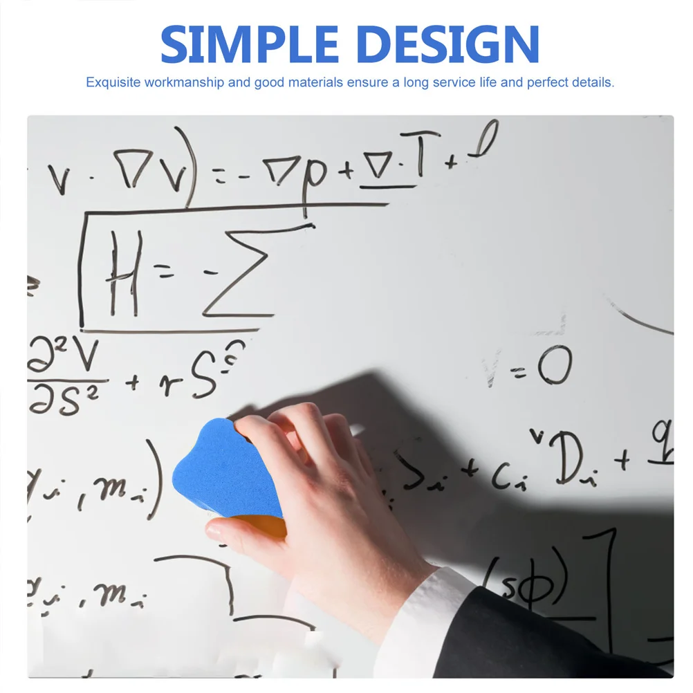 ممحاة السبورة البيضاء اللطيفة المحمولة الجافة القابلة للمسح للأطفال من مادة EVA على شكل عظمة سهلة التنظيف وسطح أملس للفصول الدراسية #5