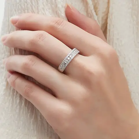 10 best sales 925 silverringar för kvinnor - №10