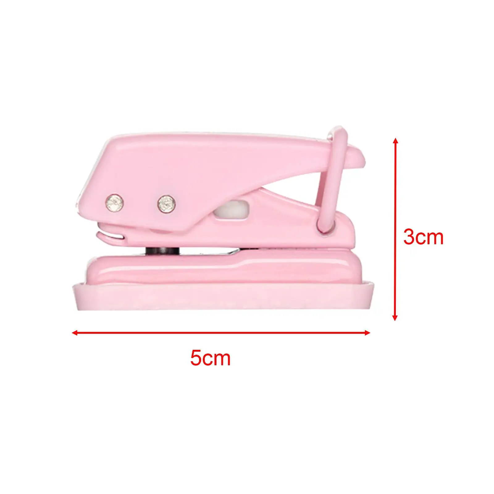 Mini Handheld Hole Puncher with Secure Locking Mechanism for Crafting And DIY Projects