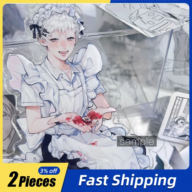 

10cm/3.93in Acrylic Standing Plates The Summer Hikaru Died Anime Peripherals Cartoon Collectible Desk Ornaments Toy Holiday Gift