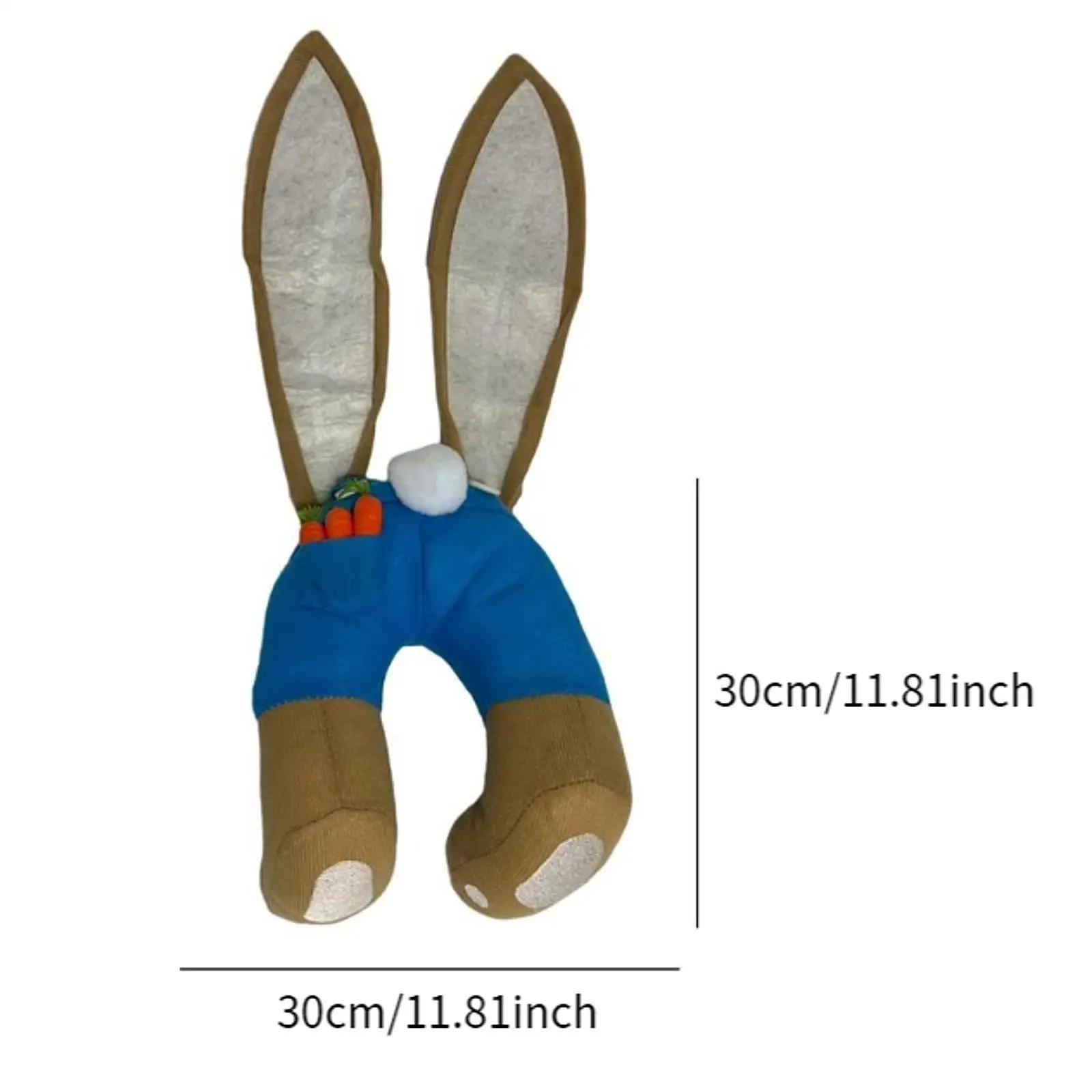Osterhase mit Ohren, Kranz, künstlicher Wandbehang, süßes Festival