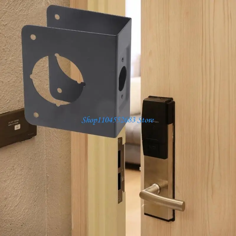 Y6GD Security Plate Easy Install Door Plate Long Service Door Lock for Home Security