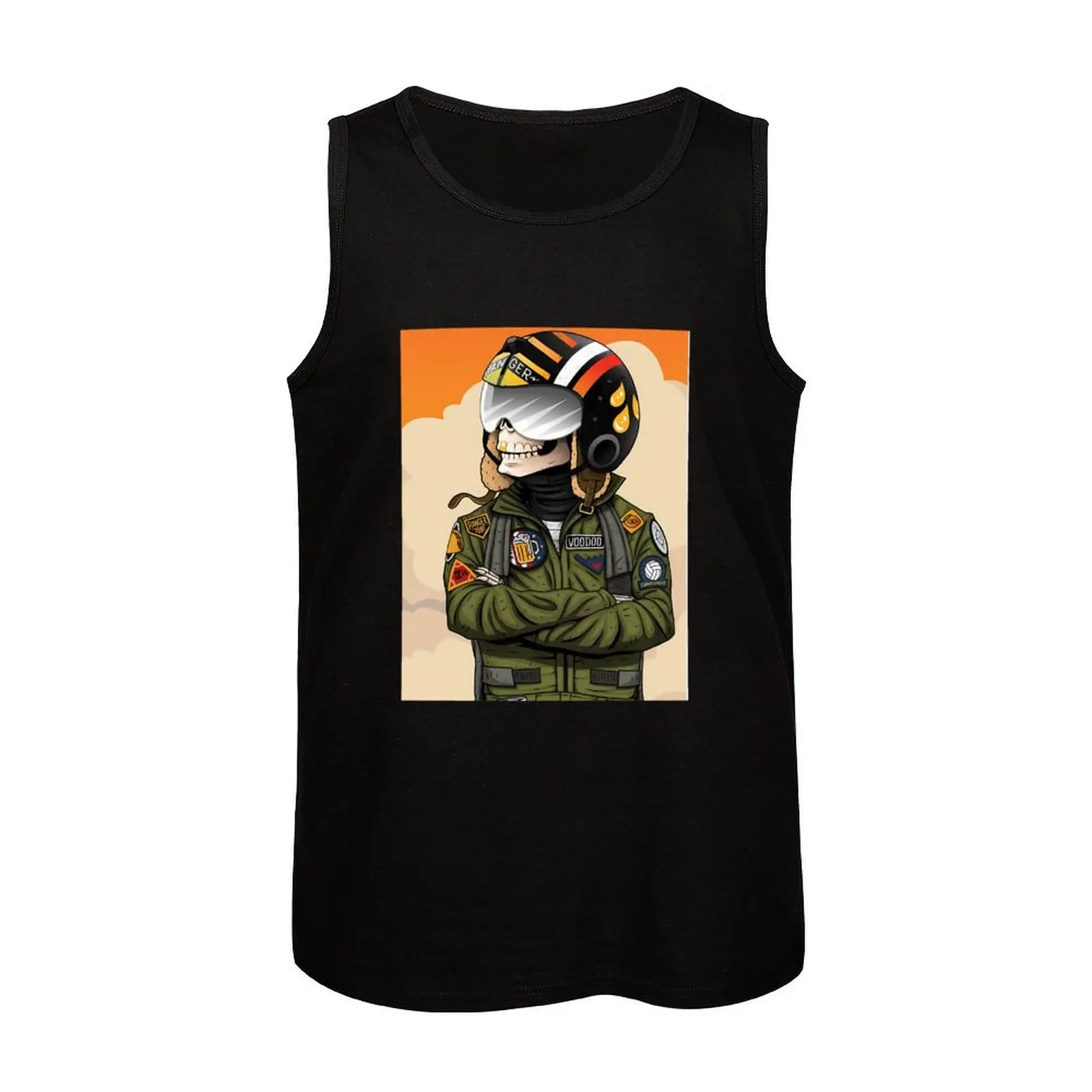 Voodoo Ranger Tank Top Męska koszulka bez rękawów Odzież męska na siłownię Odzież kulturystyczna męska