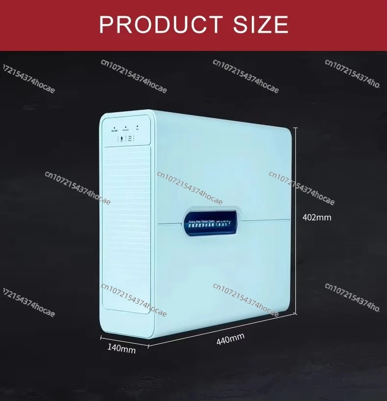 Tankless DC water purifier Smart home reverse osmosis reverse osmosis system water purifier