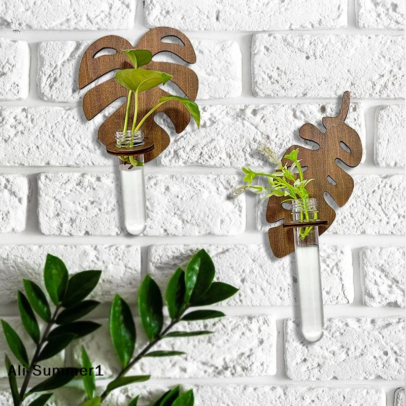 【E】Yaprak Şeklinde Ahşap Duvar - Propagation Station Vase incelemesi ve fiyatı