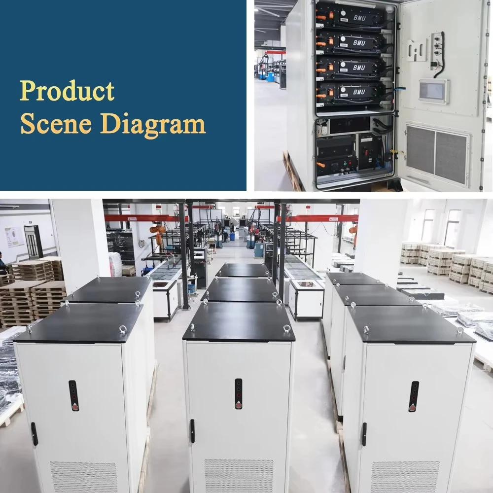 100kW 215kWh Estação de energia elétrica portátil industrial ao ar livre LiFePO4 Bateria Gabinete ESS Solar Vento Microgrid Líquido