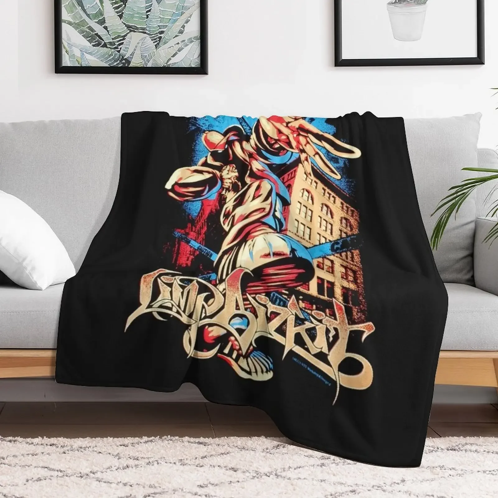 Limp Bizkit Throw Blanket Multi-Purpose for sofa Personalized Gift Camping Blankets