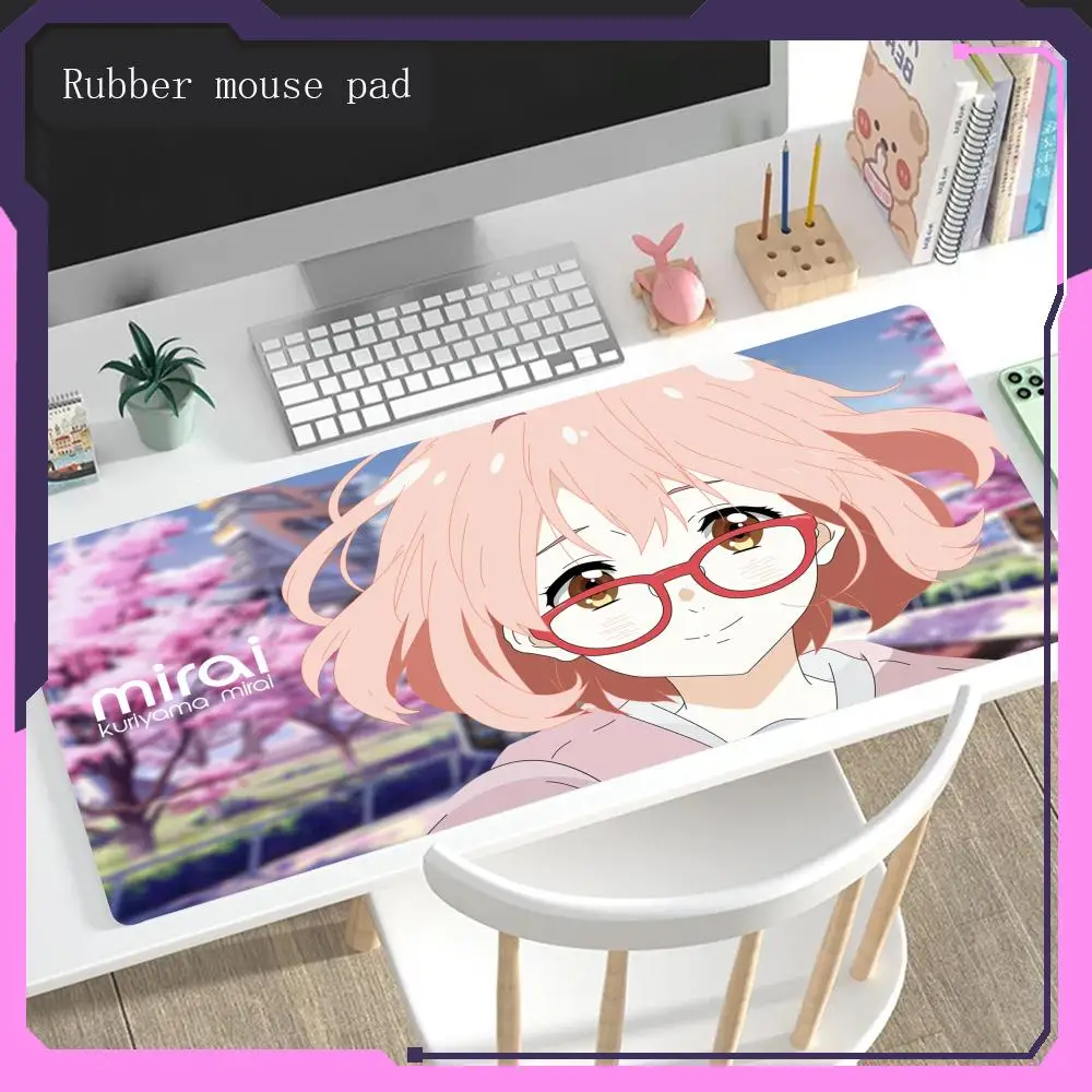 Mouse Pad Beyond the Boundary Large size office waterproof rubber mouse pad desktopkeyboard pad game Hot selling items mouse pad