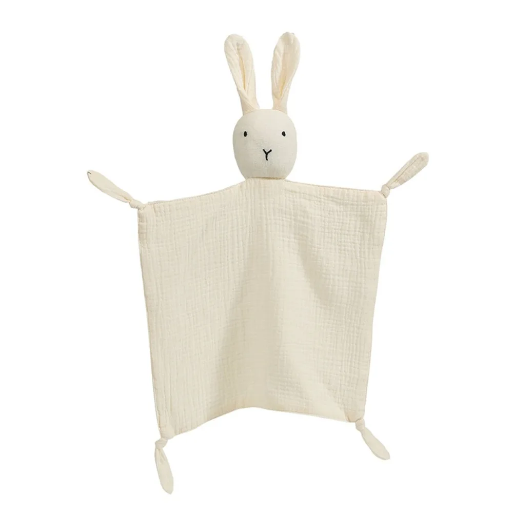 

Muslin Fashion Soothe Appease Sleeping Dolls Baby Towel Bibs Sleep Toy Comforter Blanket