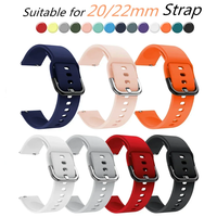 20mm 22mm Strap For Amazfit GTS 4 3 2 2E Mini GTR 4 2 2E Bip 5 3 U Pro Watch Band Smartwatch Strap Accessories Sport Bracelet