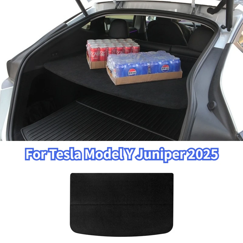 

Car Trunk Partition Board for Tesla Model Y Juniper 2025 Foldable Panel Privacy Shield Baffle Plate Load - Bearing Trunk Divider