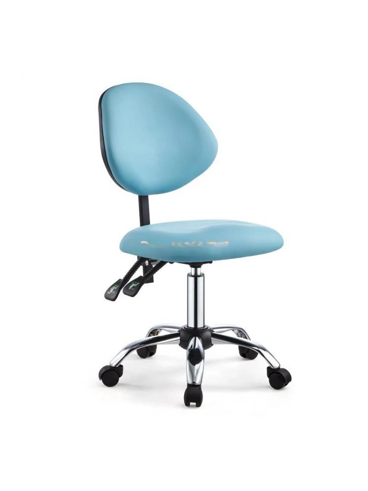 Beauty Stool Dental Chair With Backrest Swivel Lift With Ease Pulley Doctor Chair Saddle Chair Manicure Stool