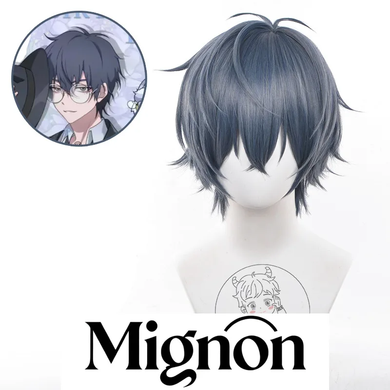 Link Click Liu Xiao Cosplay Wig Spiky Short Hair Simulated Scalp Li Tianchen Halloween Gift