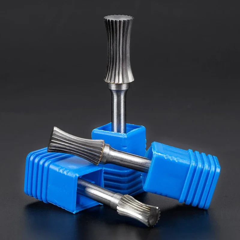 카바이드 로터리 파일 6~16mm U-오목 곡선 텅스텐 강철 밀링 커터 전기 그라인딩 헤드 텅스텐 강철 그라인딩 헤드