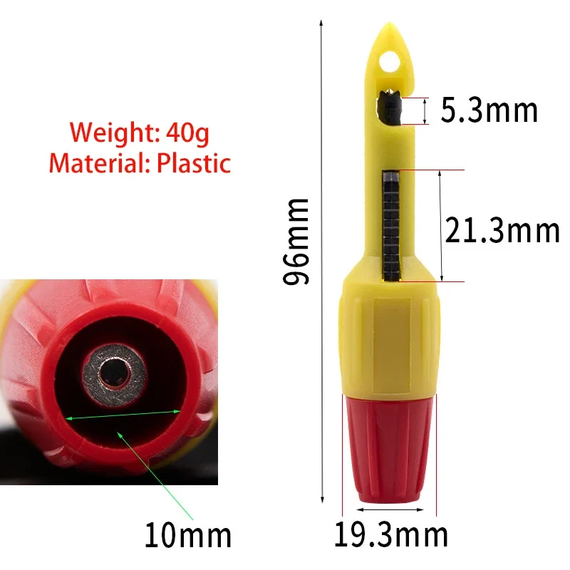 2PCS Insulation Wire Piercing Puncture Probe Test Hook Clip with 2mm/4mm Socket Automotive Car Repair